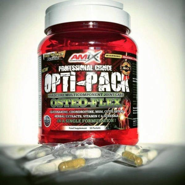Dietary supplement Amix Opti-Pack Osteo-Flex 30 sachets vitamin without sugar Manufacturer code 958