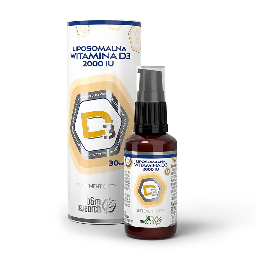 Dietary supplement B&M Research vitamin D3 suspension 30 ml 1 pc.