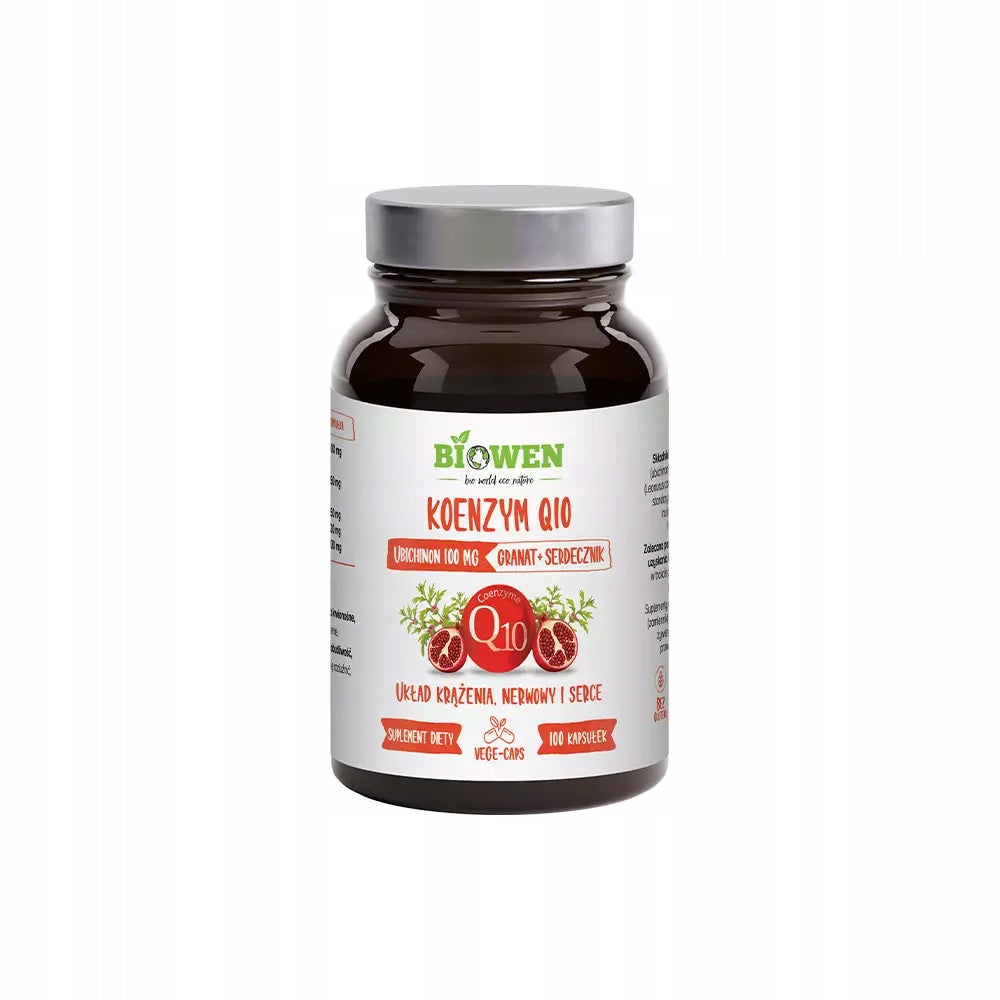 Dietary supplement Biowen coenzyme Q10 heart, circulation, nervous system ubiquinone Packaging status original