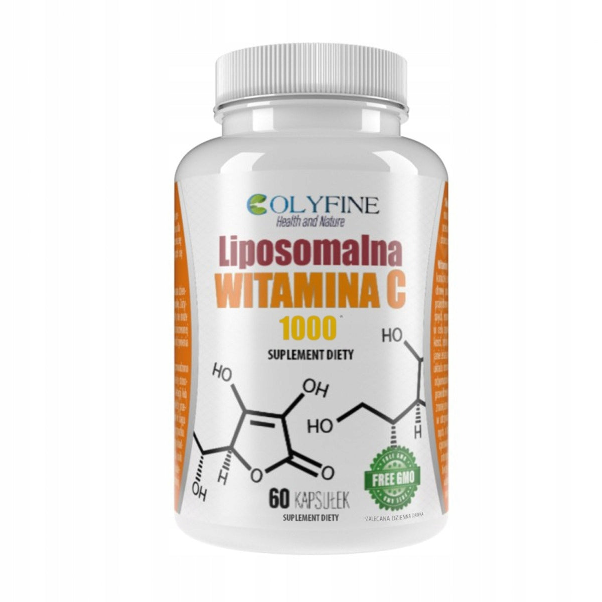 Dietary supplement Colyfine Liposomal vitamin C 60 capsules