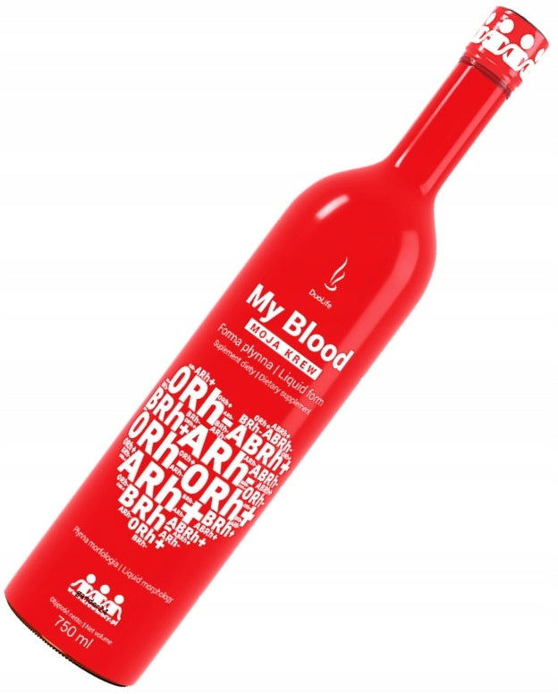 Dietary supplement DuoLife MY BLOOD beet liquid 750 ml 1 pc. Packaging status original