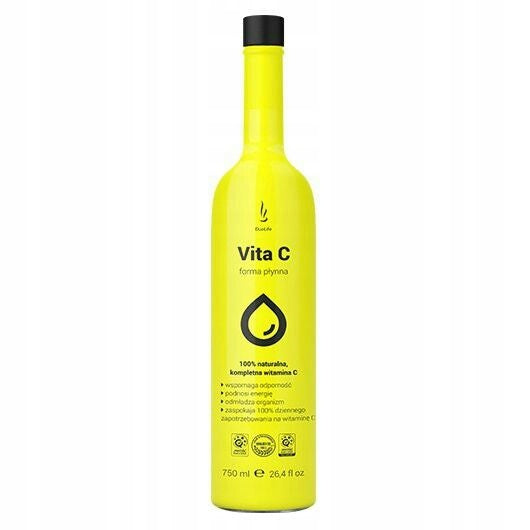 Dietary supplement DuoLife Vita C liquid 750 ml 1 pc. Vitamin C Packaging status original
