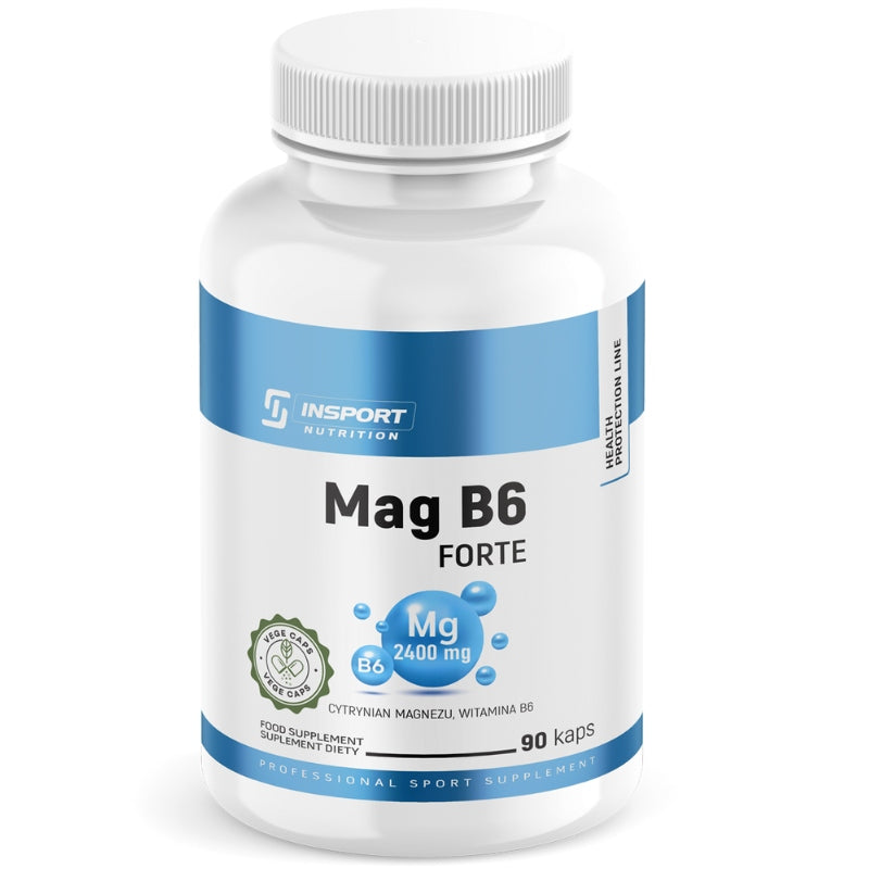 Dietary supplement Insport Nutrition Mag B6 Forte 90 capsules citrate