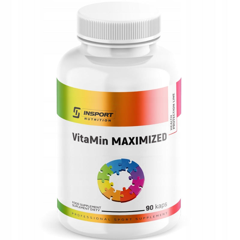 Dietary supplement Insport Nutrition VitaMin MAXIMIZED 90 capsules without sugar