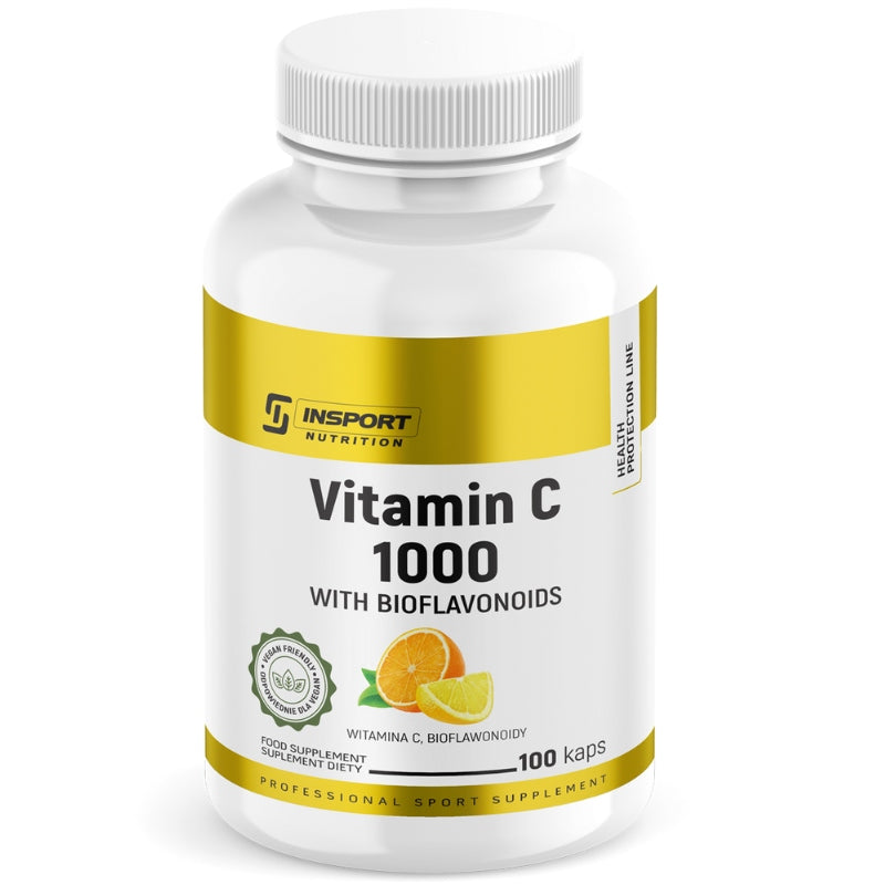 Dietary supplement Insport Nutrition Vitamin C 1000 mg 100 capsules