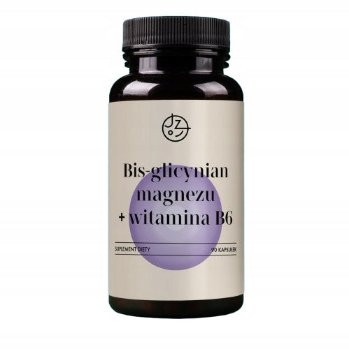 Dietary supplement Jemy Zdrowo magnesium bis-glycinate with vitamin B6 90 kaps.