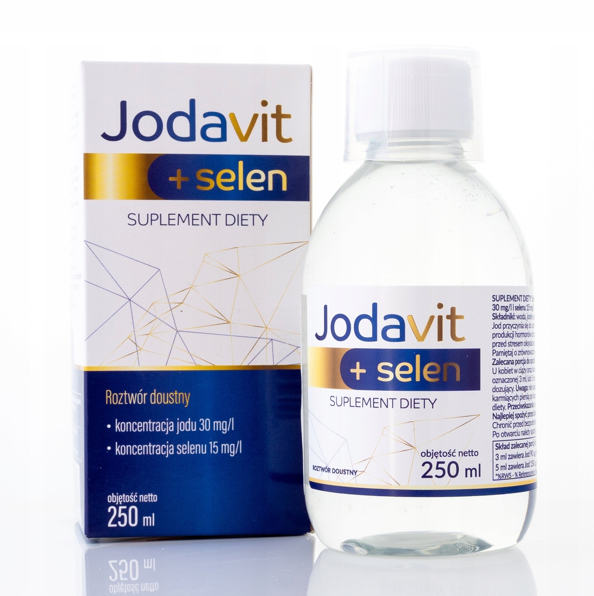 Dietary supplement Jodavit Iodine with selenium liquid 250 ml