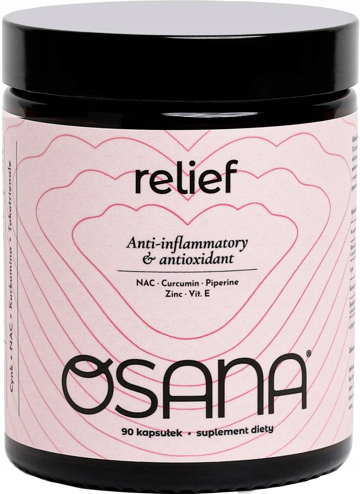 Dietary supplement OSANA Relief Anti-inflammatory & antioxidant 90 capsules
