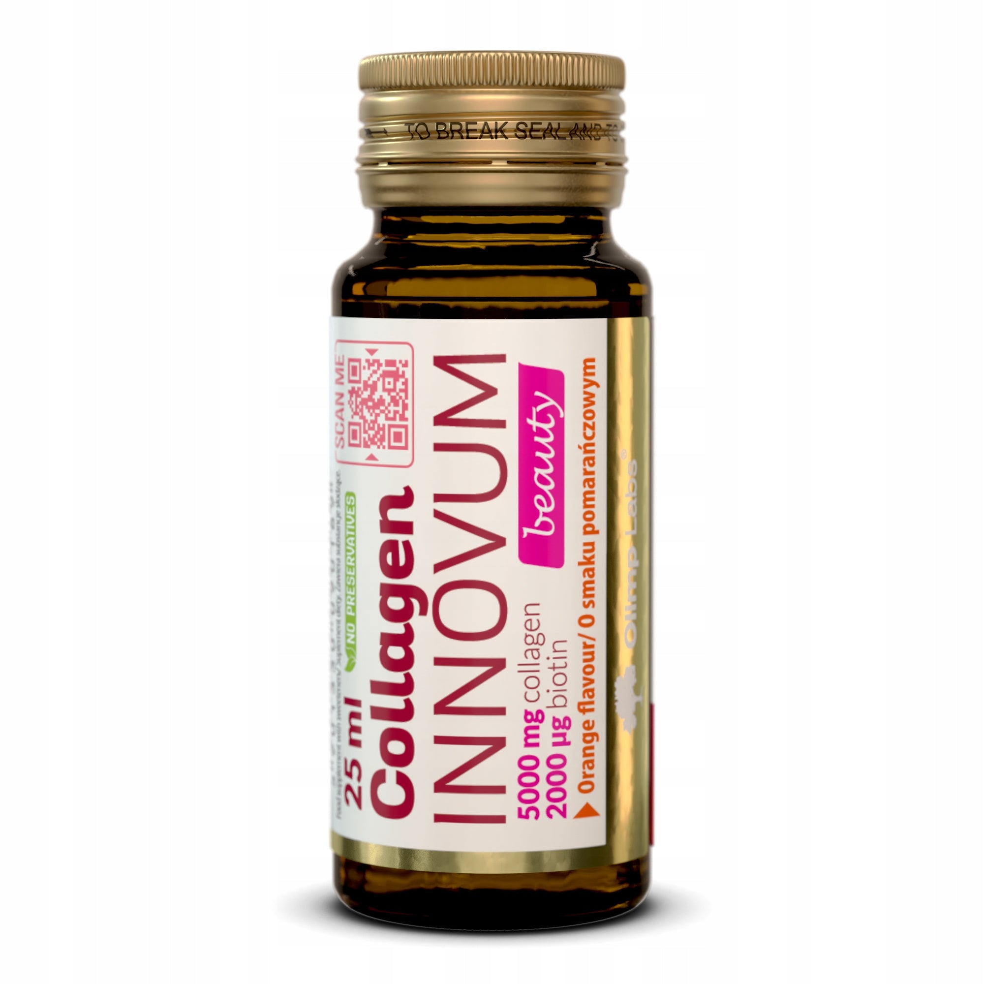 Dietary supplement Olimp Laboratories collagen pomarań ampoule 25 ml x 9pcs