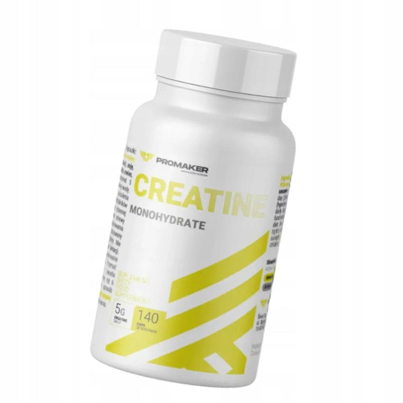 Dietary supplement PROMAKER Creatine Monohydrate 140pcs Packaging status original