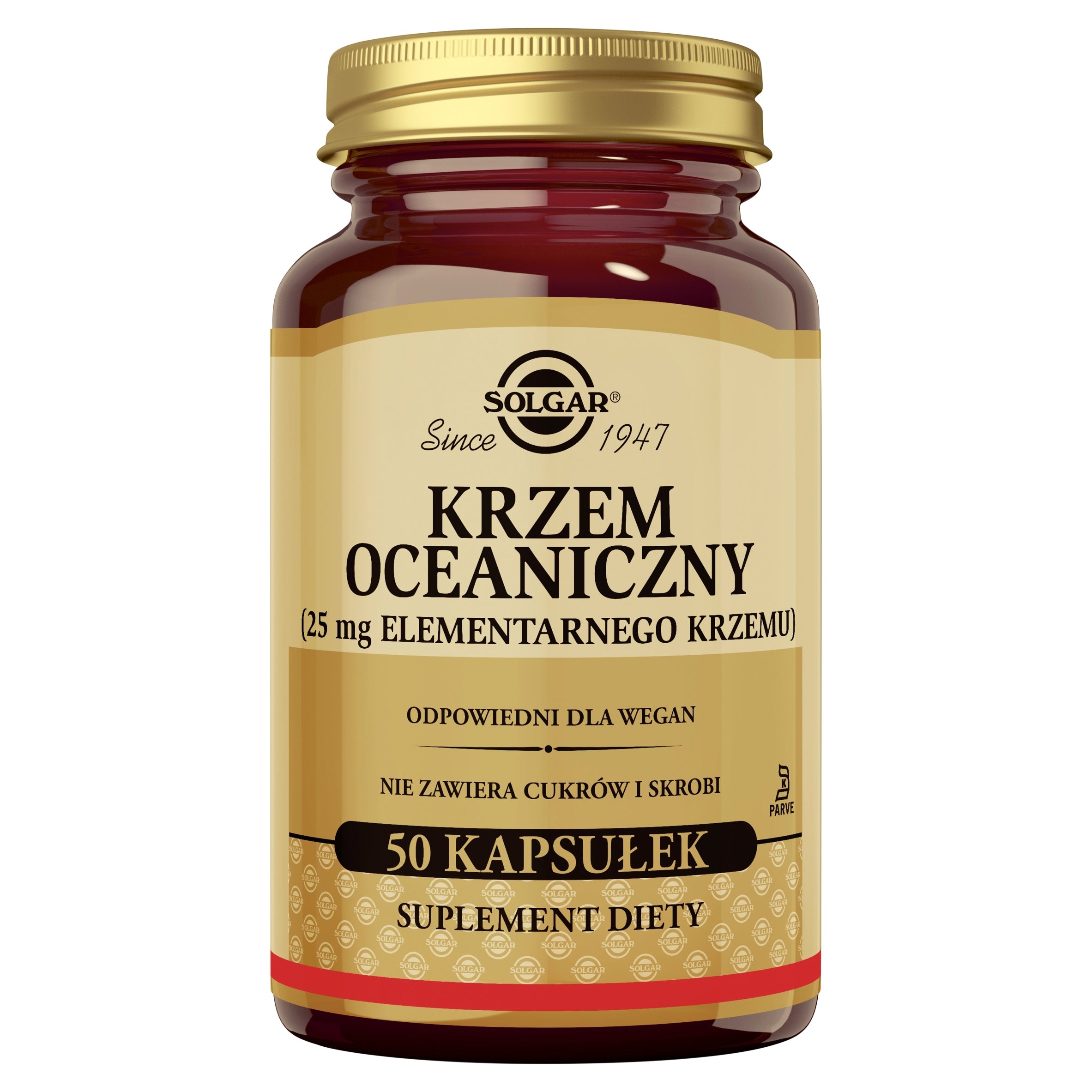 Dietary supplement Solgar Silicon Ocean capsules 50 pcs. Brand Solgar
