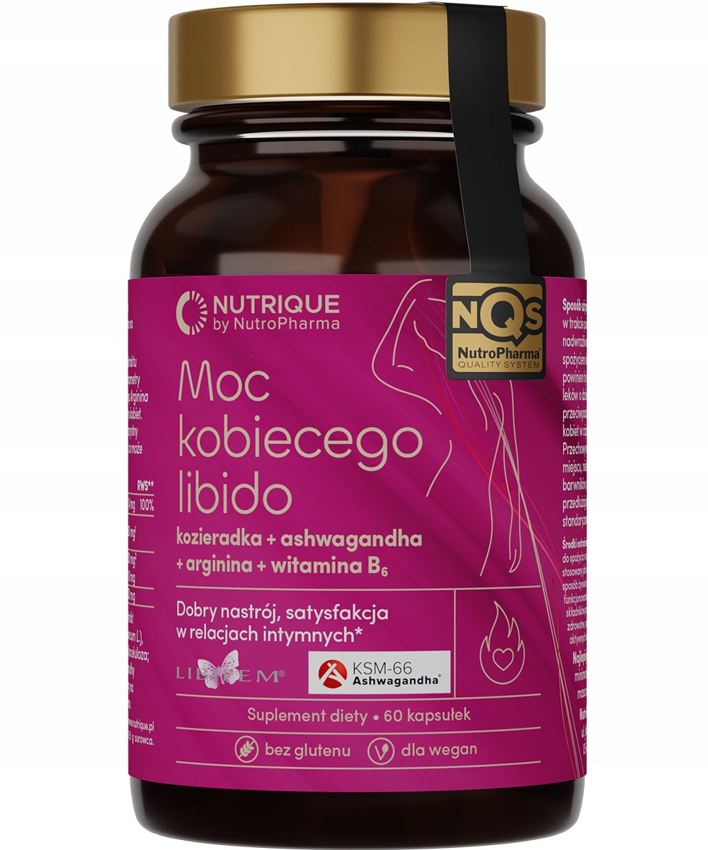 Dietary supplement - The power of female libido - 60 capsules - Nutrique