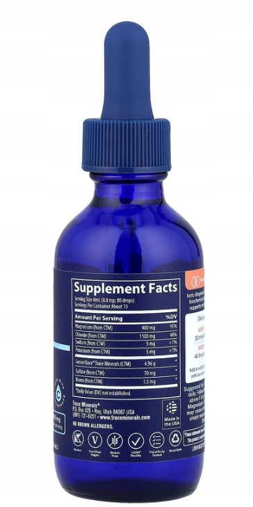 Dietary supplement | Trace | Ionic Magnesium | Ionic Magnesium in drops |59 ml Packaging status original