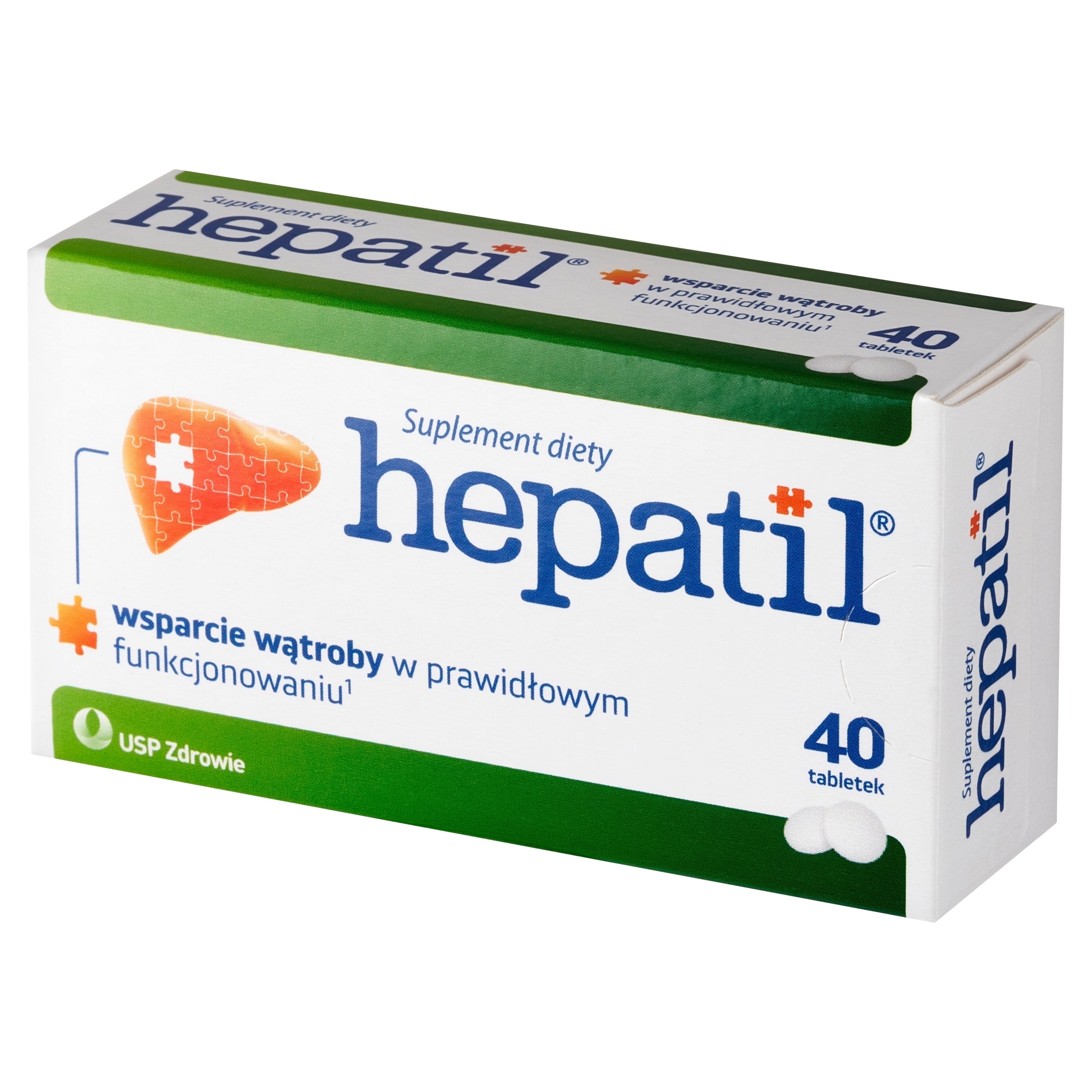 Dietary supplement USP Zdrowie Hepatil tablets 40 pcs. choline Brand USP Zdrowie