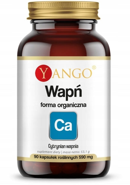 Dietary supplement Yango calcium citrate 90 capsules