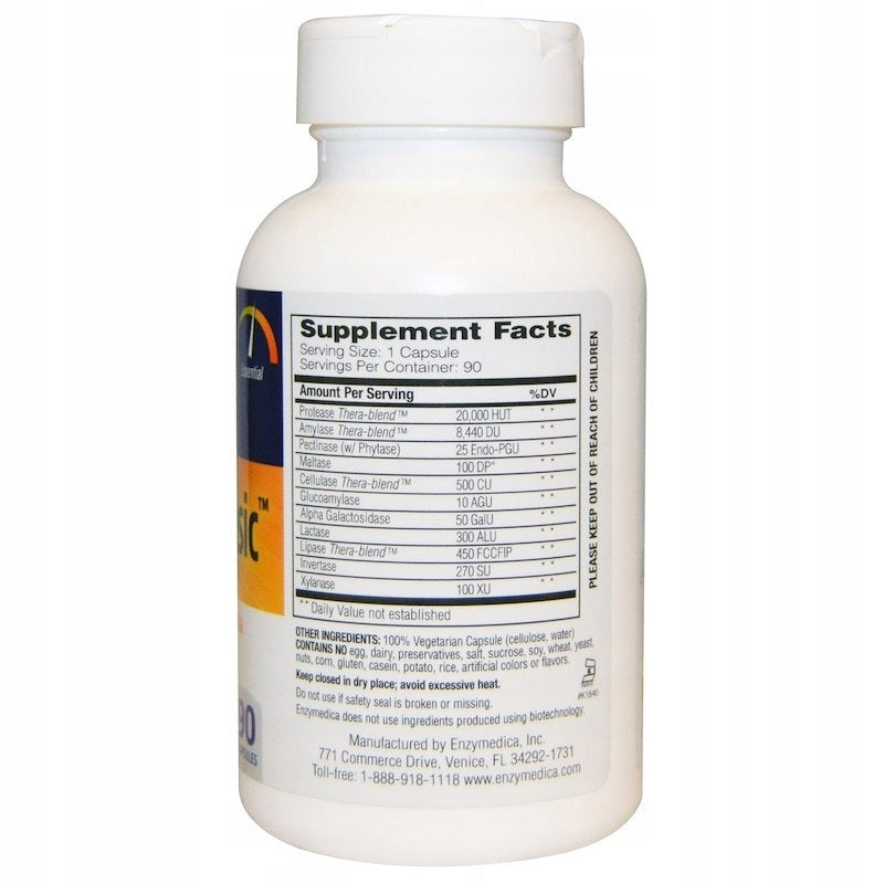 Digest Basic Digestive Enzymes 90 capsules vege Brand Enzymedica