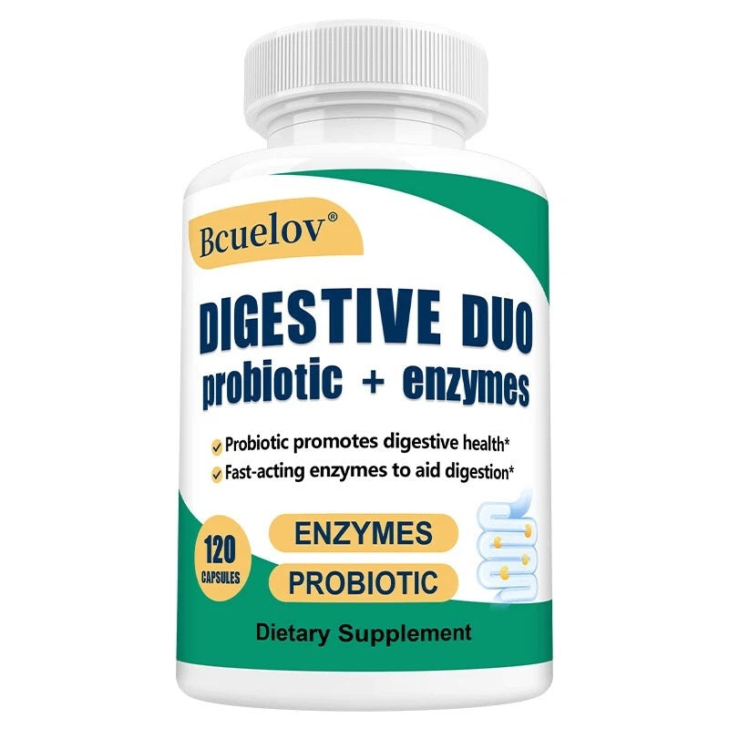 Digestive Duo – Probiotic with enzymes, 120 capsules