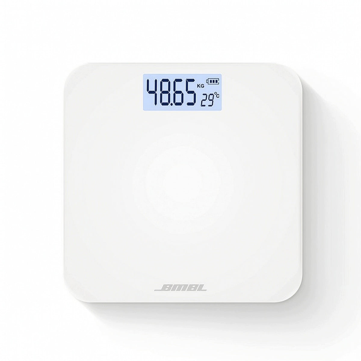 Digital Body Scale Slimline Digital Bathroom Scale Compact for Dorm Room