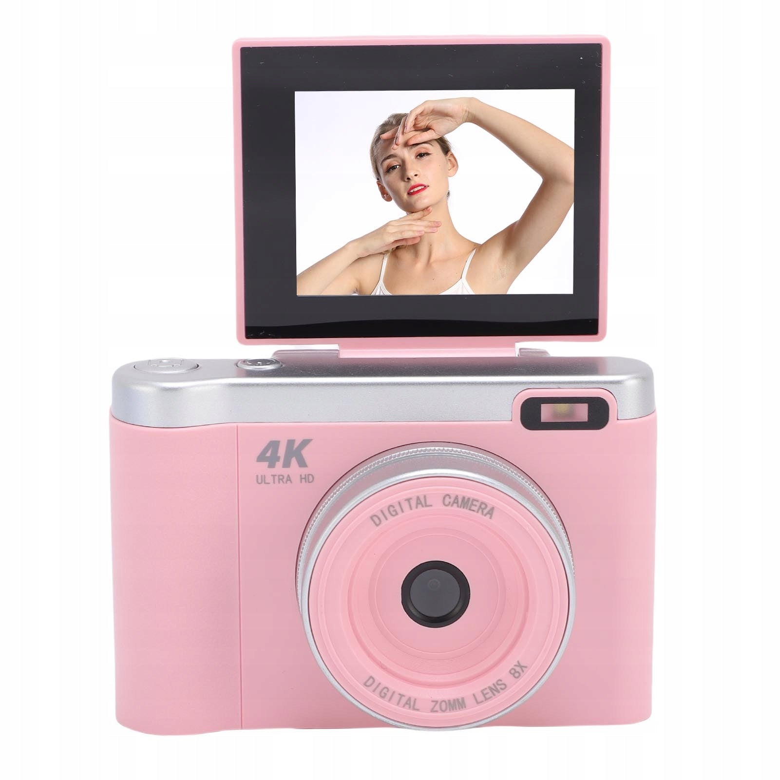 Digital Camera 1080p 12MP Vlog Camera With 2,8 Inch 180 Degree 6N Brand no brand
