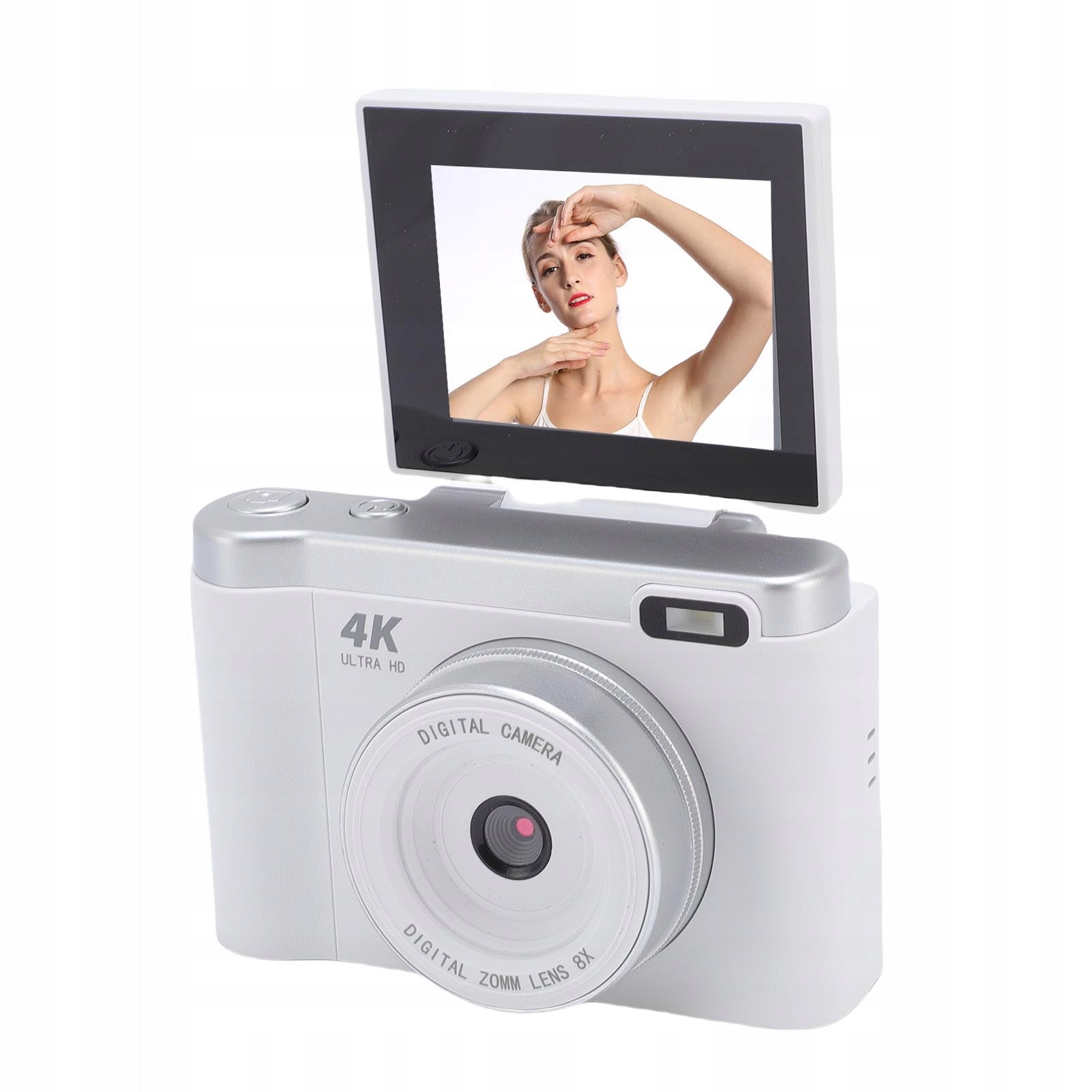 Digital Camera 1080p 12MP Vlog Camera With 2,8 Inch 180 Degree K2 Brand no brand