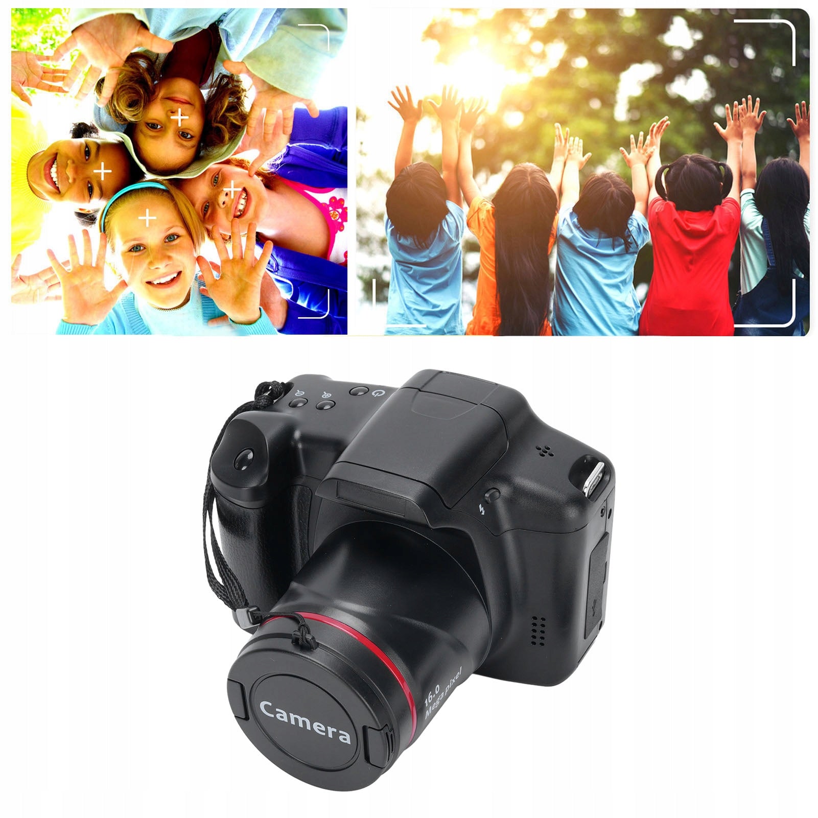 Digital Camera 16 Mpx 1080p HD 16x Zoom Screen 2,4 inch Compact For Photos Model 7312CEMY