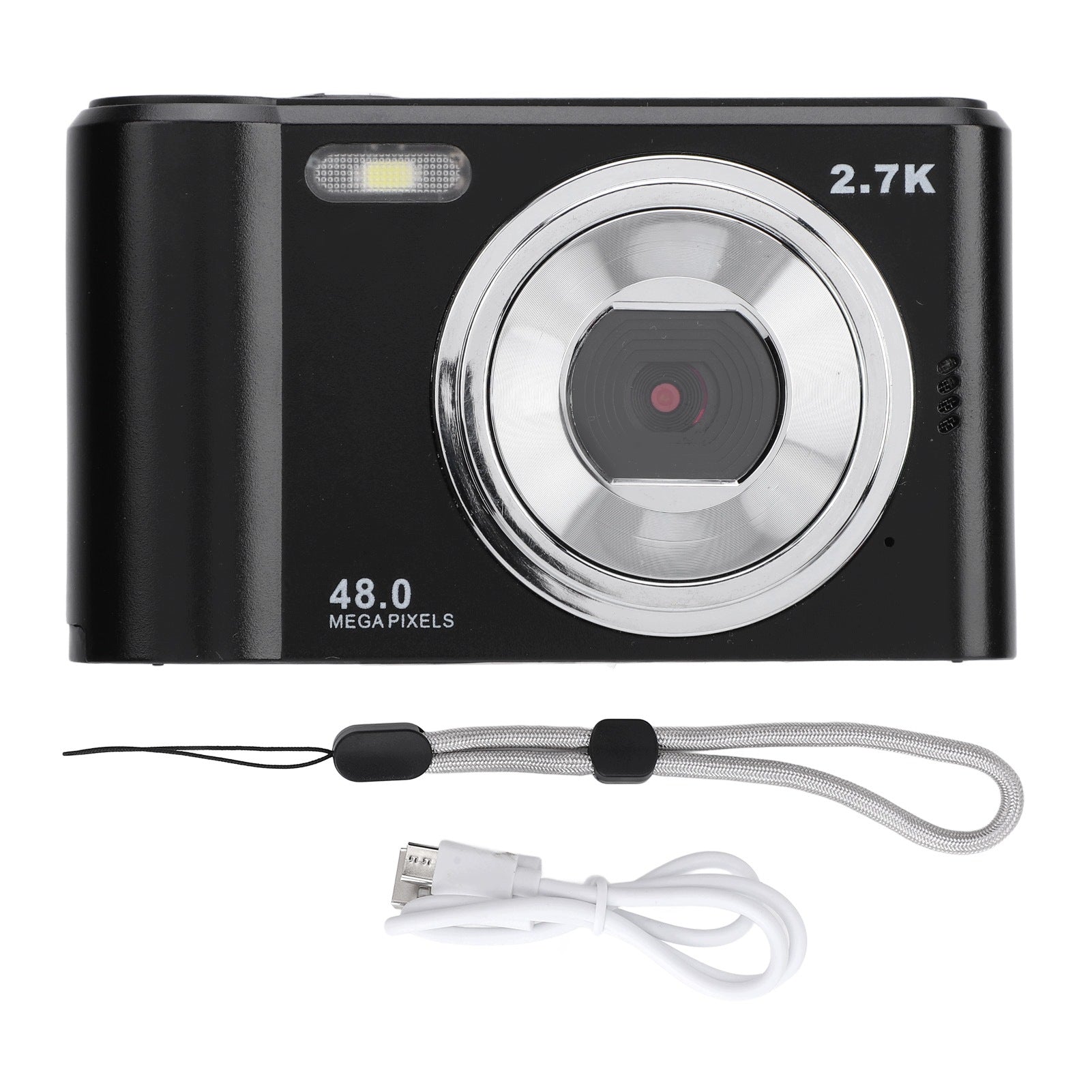 Digital Camera 2,4 Inch IPS Screen 2,7K 48MP 8x Zoom with P8 Model 8553THEB