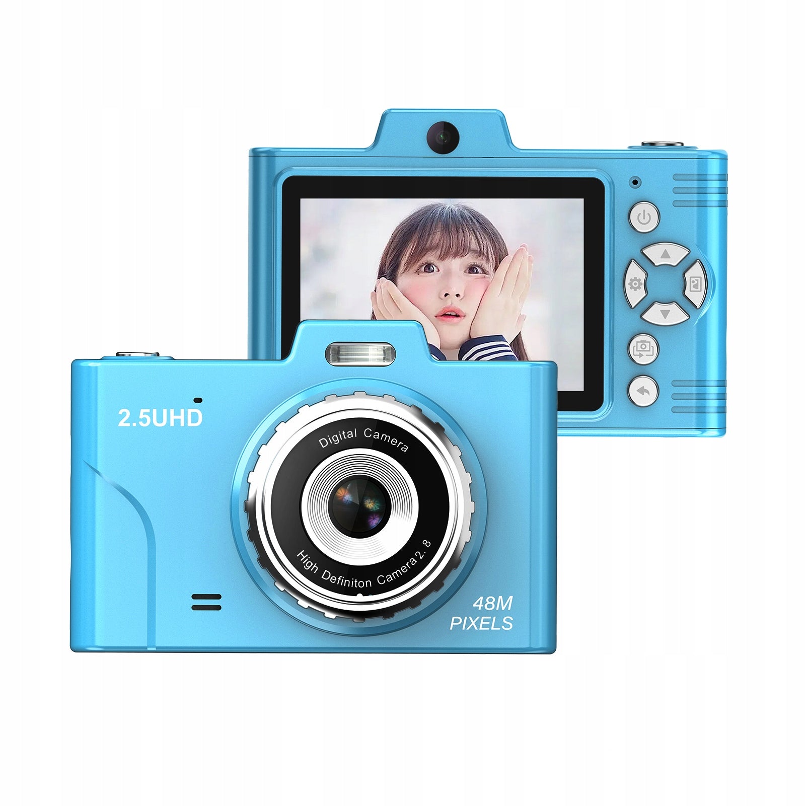 Digital Camera 2,5K Digital Video Camera Kid Camera 48MP CCD Camera XL Model 3192OFWO