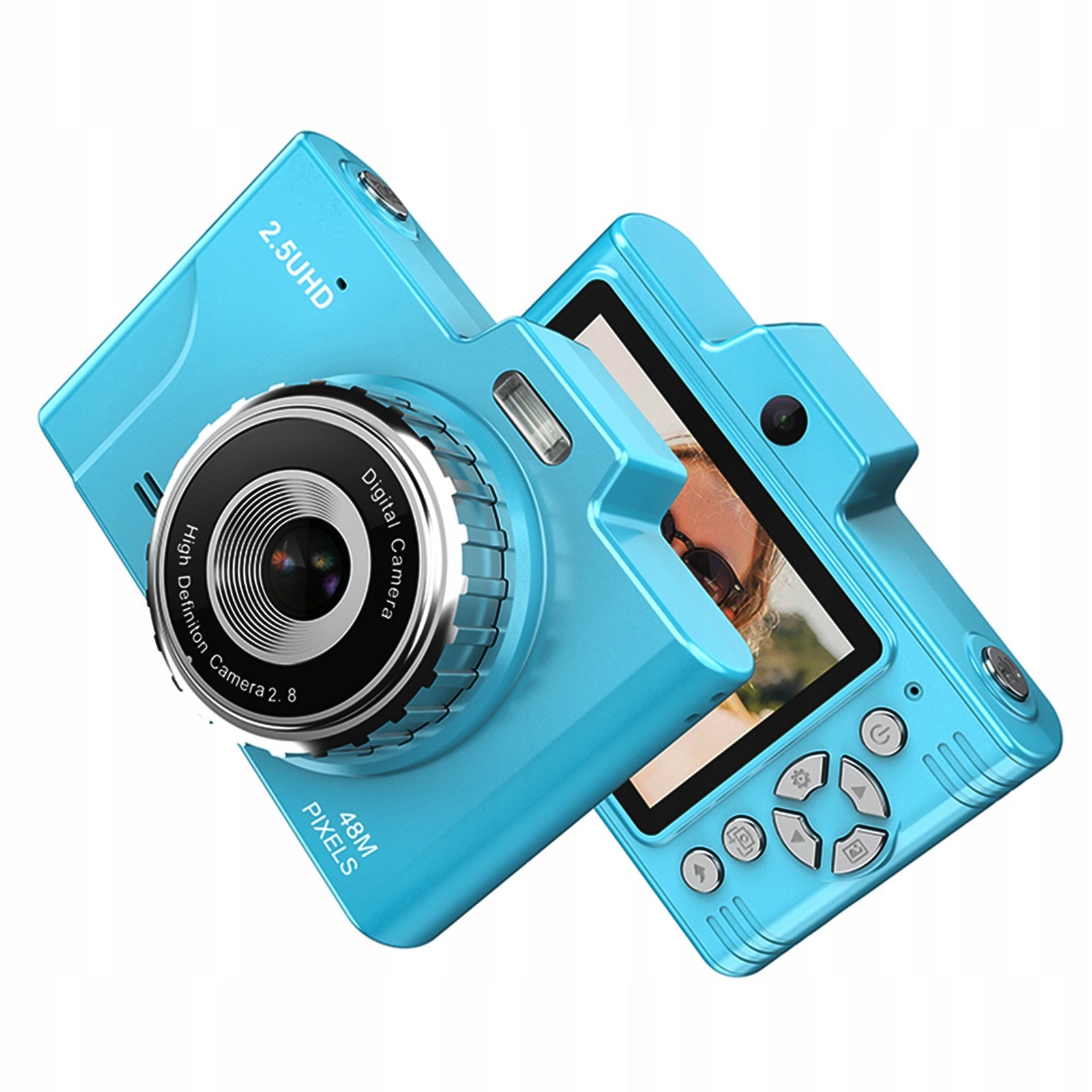 Digital Camera 2,5K Digital Video Camera Kid Camera 48MP CCD Camera XL