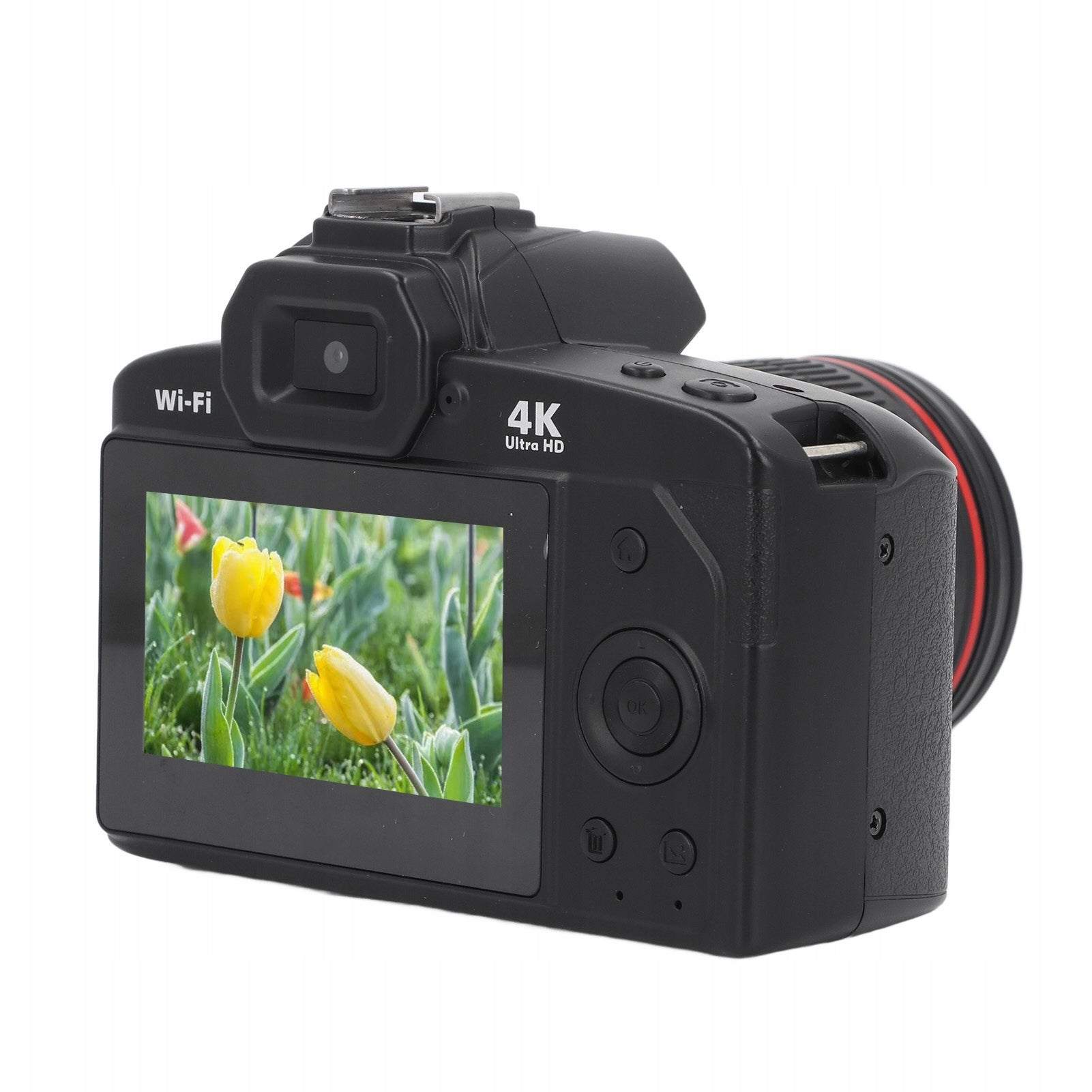 Digital Camera 3 Inch IPS Screen 4K 64MP 16x Digital Zoom E0