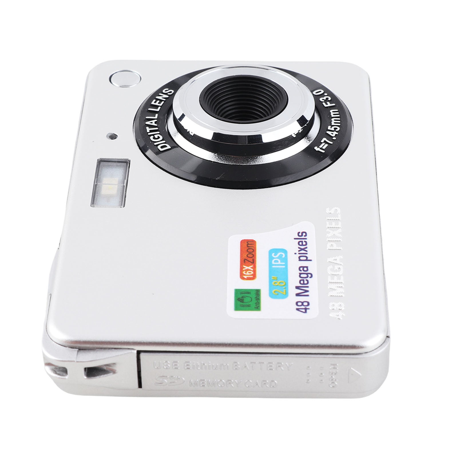 Digital Camera 48MP 4K 16x Zoom 20 Filters 2,8 inch Anti AC Screen
