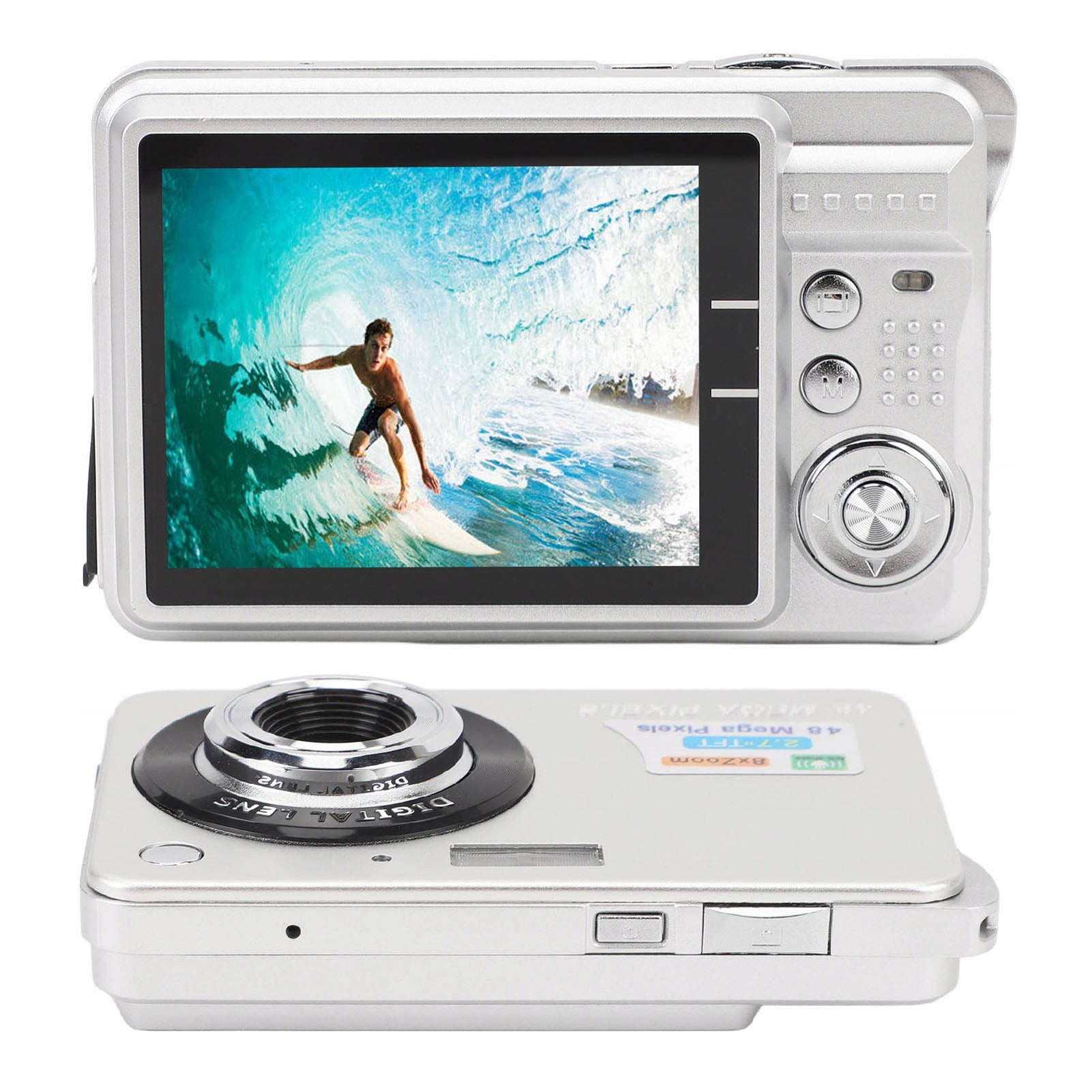 Digital Camera 48MP 8X Zoom 2,7 Inch TFT LCD Screen HD 1080P Flashlight M5 Brand no brand