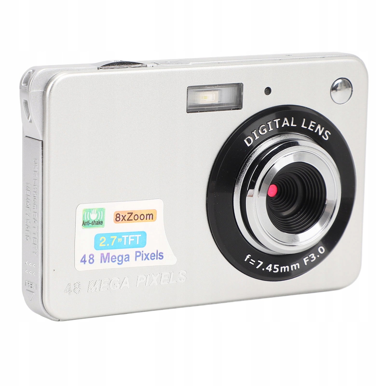 Digital Camera 48MP 8X Zoom 2,7 Inch TFT LCD Screen HD 1080P Flashlight M5