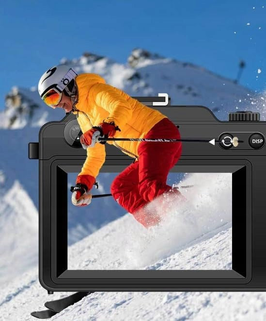Digital Camera 4K 48MP Vlogging WiFi 2xBattery Card 32GB Set Packaging status original