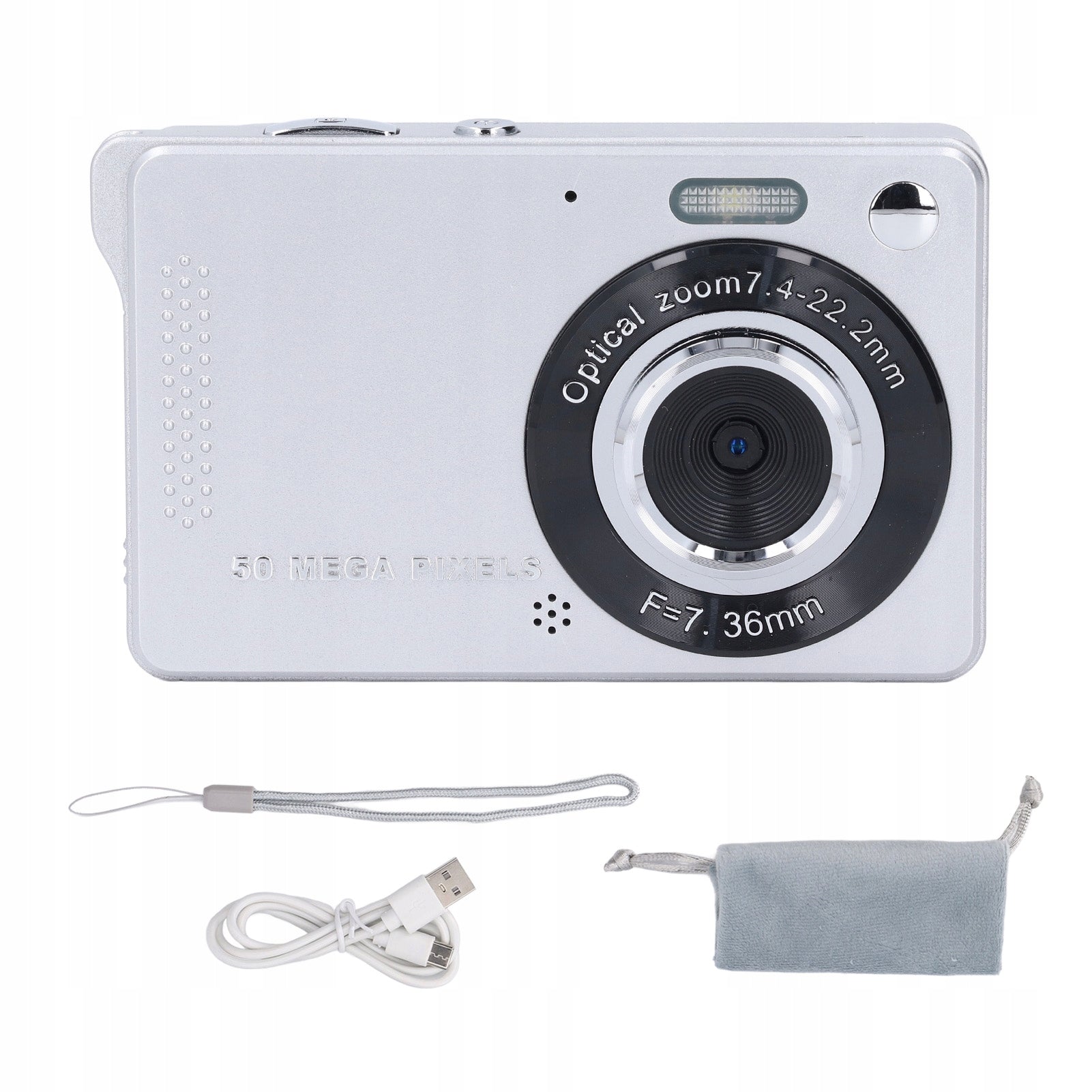 Digital Camera 50 MP 1080p 2,8 Inch Screen EU Electronic Focus Model 6765GEGH