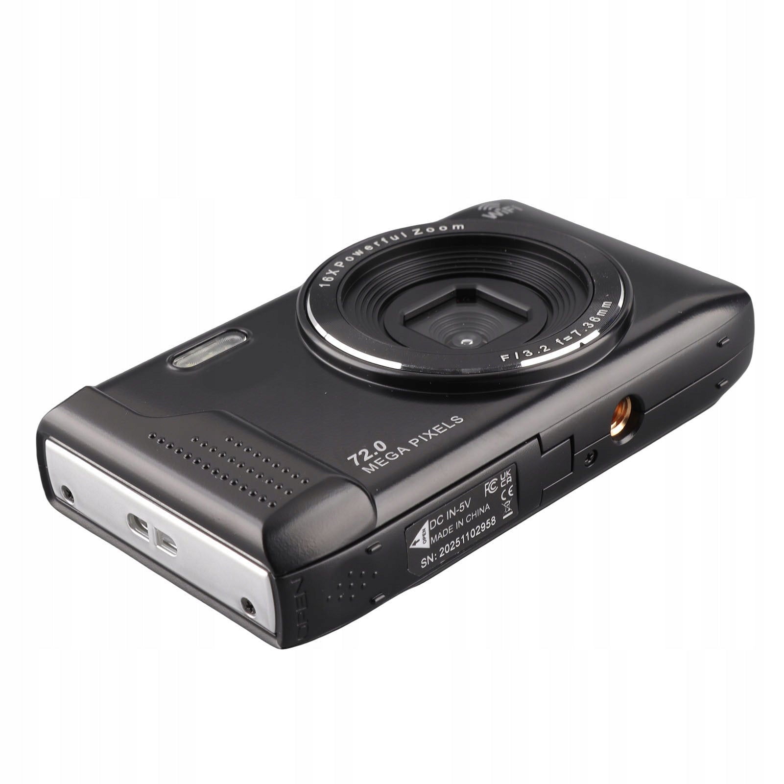 Digital Camera 5K 72MP 16X Zoom 2,8 Inch LCD Screen AF Autofocus With GH