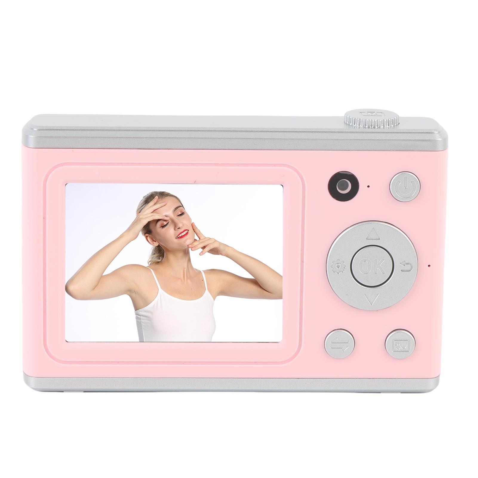 Digital Camera For Photography 64MP 1080p HD Dual Lens With LED Fill EL Model 7613FEYJ