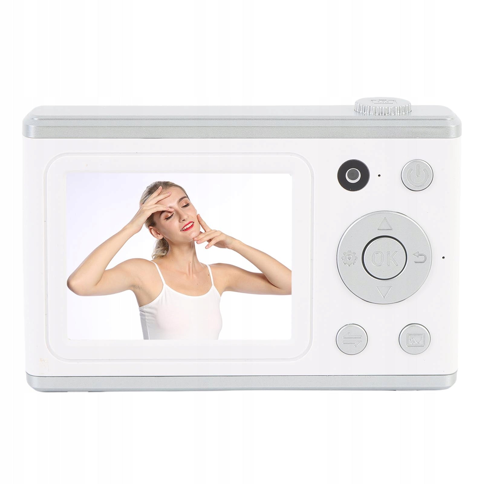 Digital Camera For Photography 64MP 1080p HD Dual Lens With LED Fill LA