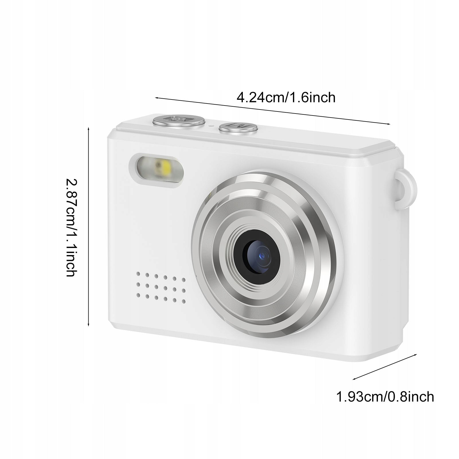 Digital Camera Key Camera 1080p HD Video 12MP Photo Portable PR Brand no brand