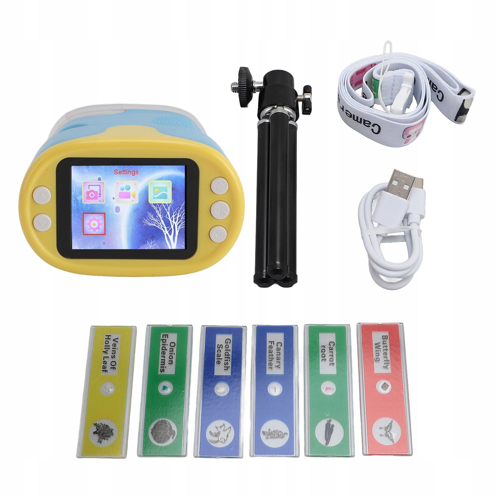 Digital Camera Microscope Binoculars Hd 1080P 8-Short Optical Zoom Wz