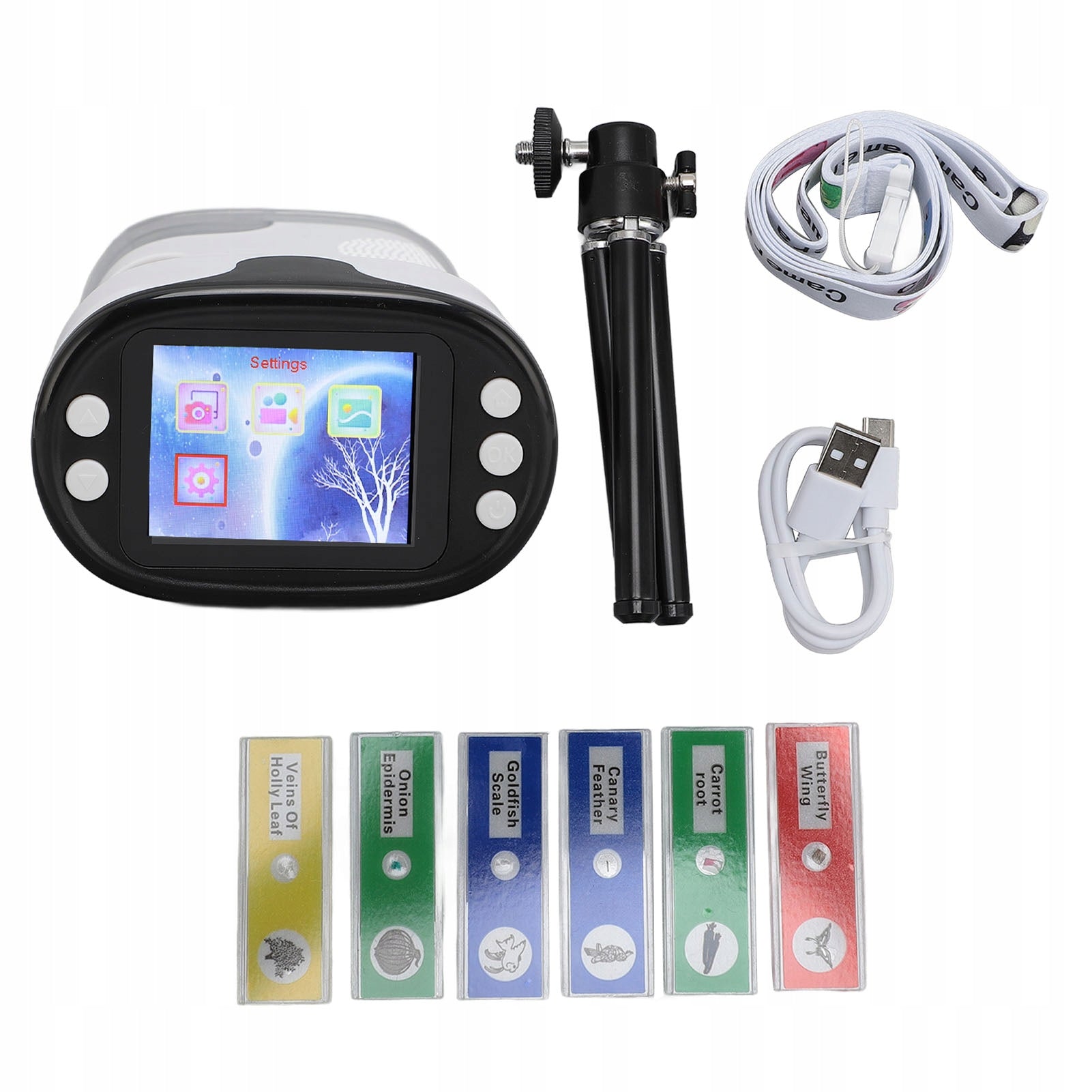 Digital Camera Microscope HD 1080P Binoculars 8x Optical Zoom S2