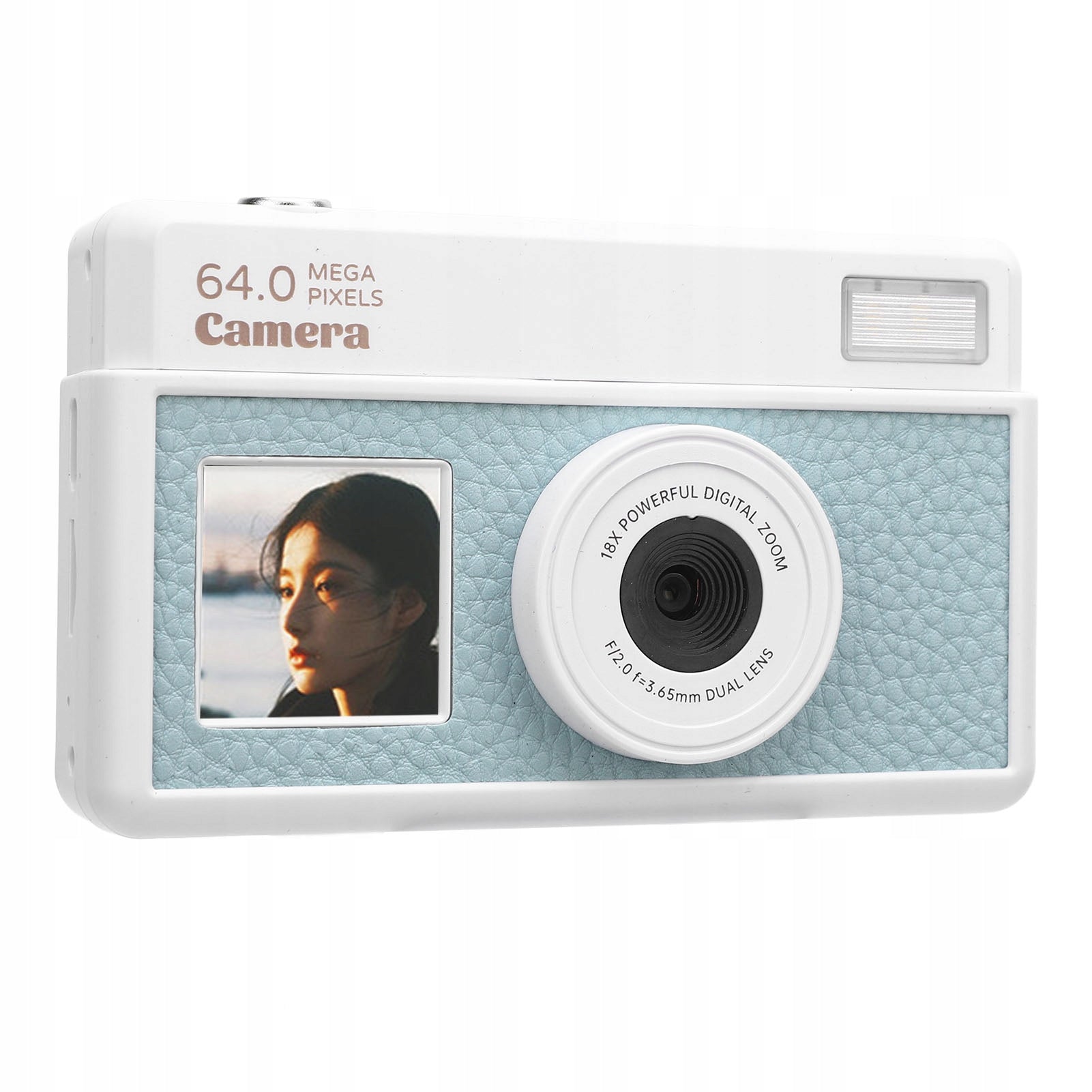 Digital Camera, Multiple Filters 18x Zoom 1000mAh Battery 2,8 Inch V Screen Model 1325TBFI