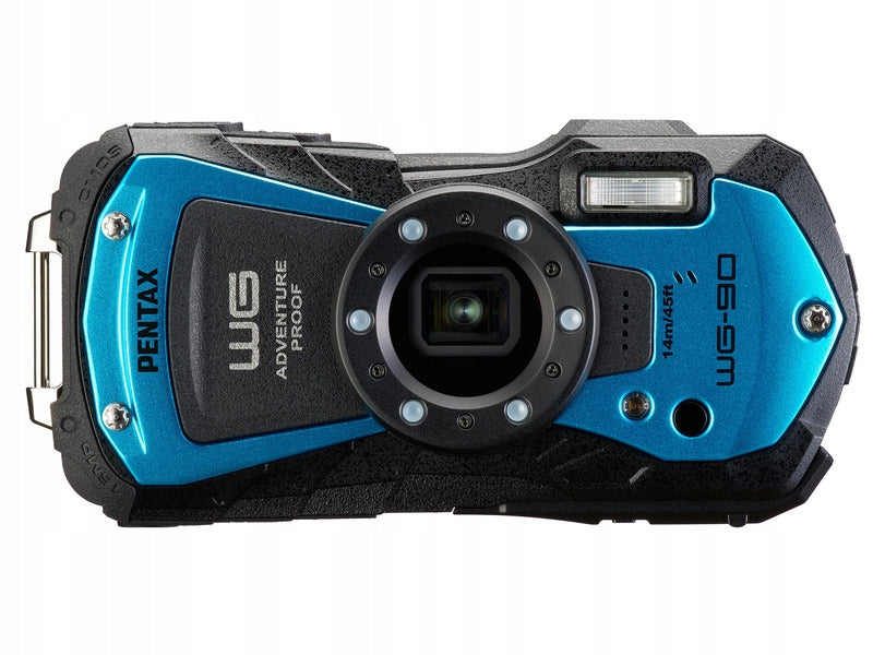 Digital Camera PENTAX WG-90 Blue Sensor type CMOS