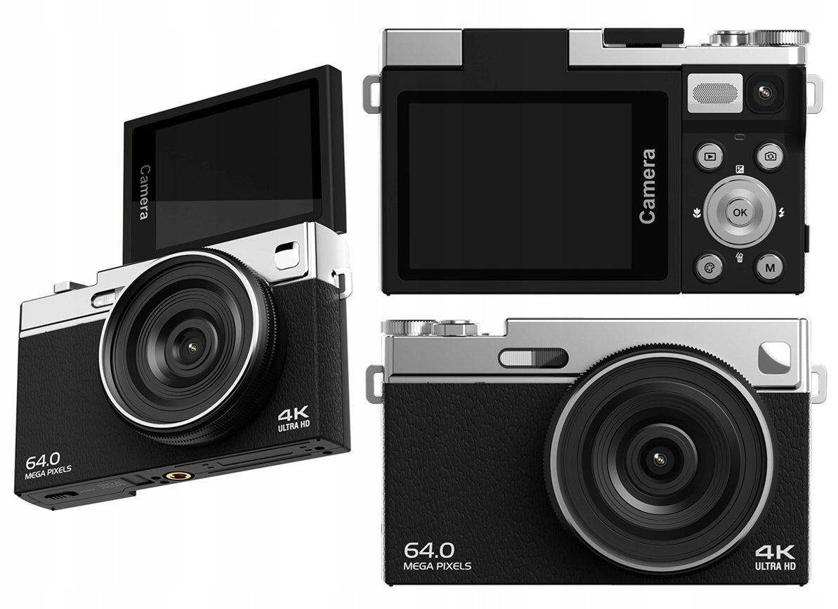 Digital Camera XREC C77 64MP/4K/16x ZOOM / 2,88" Rotating LCD Screen