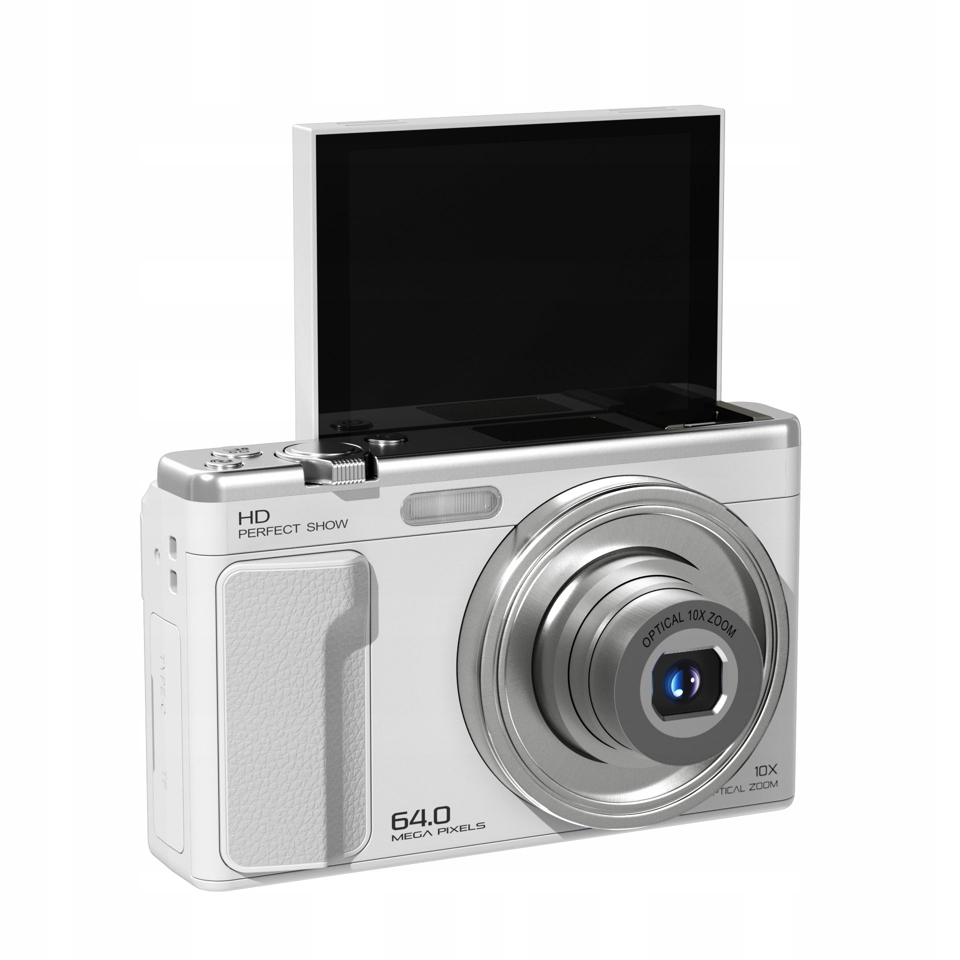 Digital Camera XREC C89 vlog 64MP 4K 10x Zoom Optical LCD 3,2" Rotary