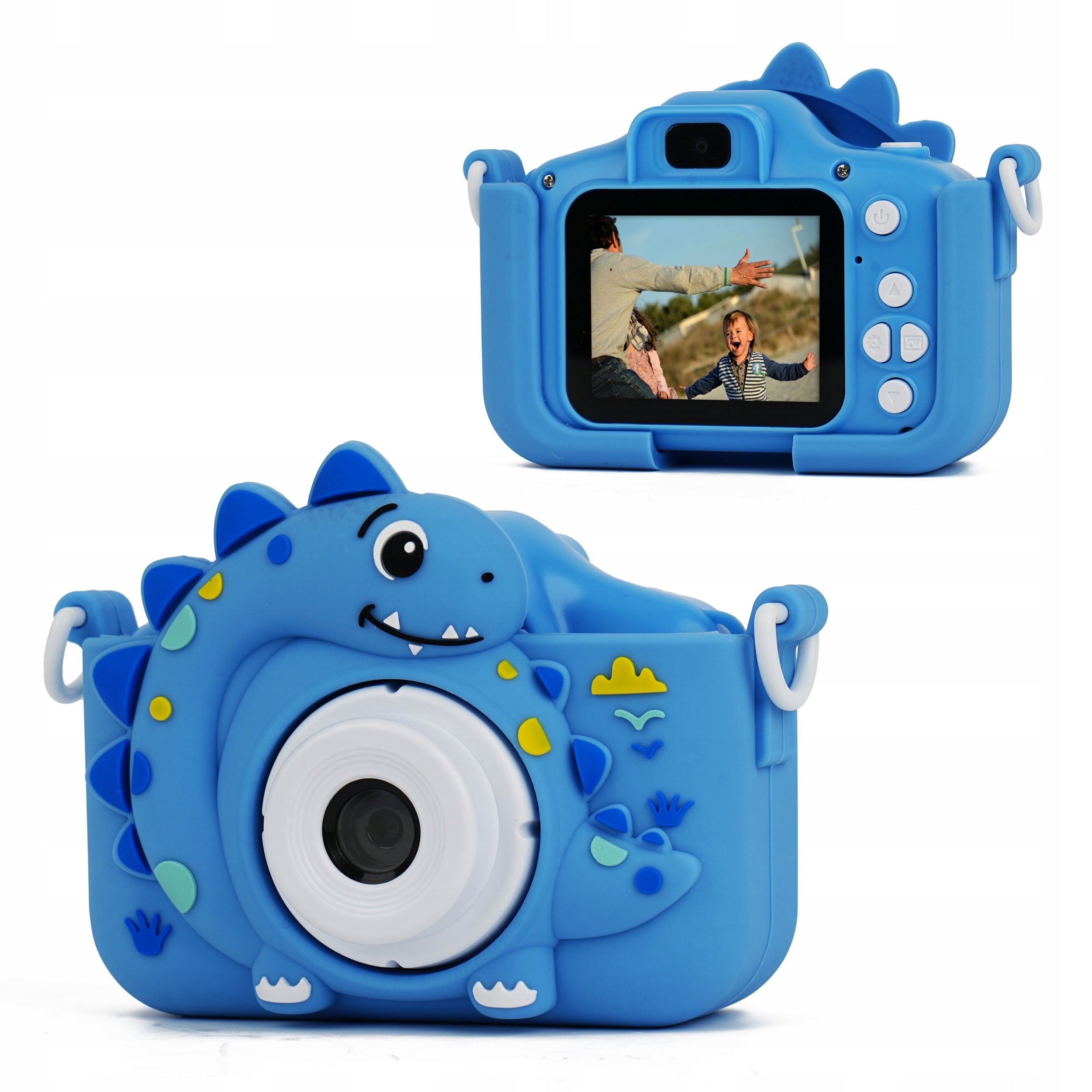 Digital Camera XREC X2 48MP 1080p Camera for Child 5x MP3 Dinosaur Games