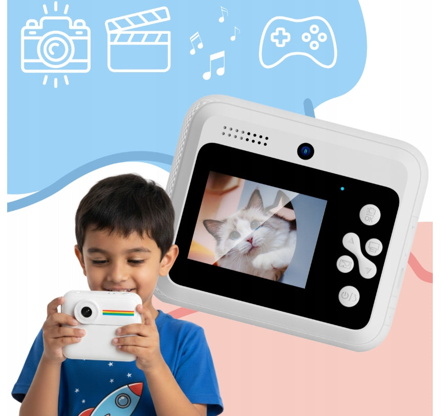 Digital Camera for Kids with Instant Printing Memory Card 32GB K22 Manufacturer code 9876675