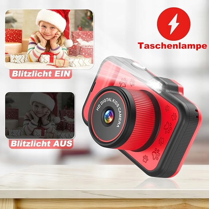Digital Camera for Kids with Rotating Lens 32gb Memory Card Brand no brand