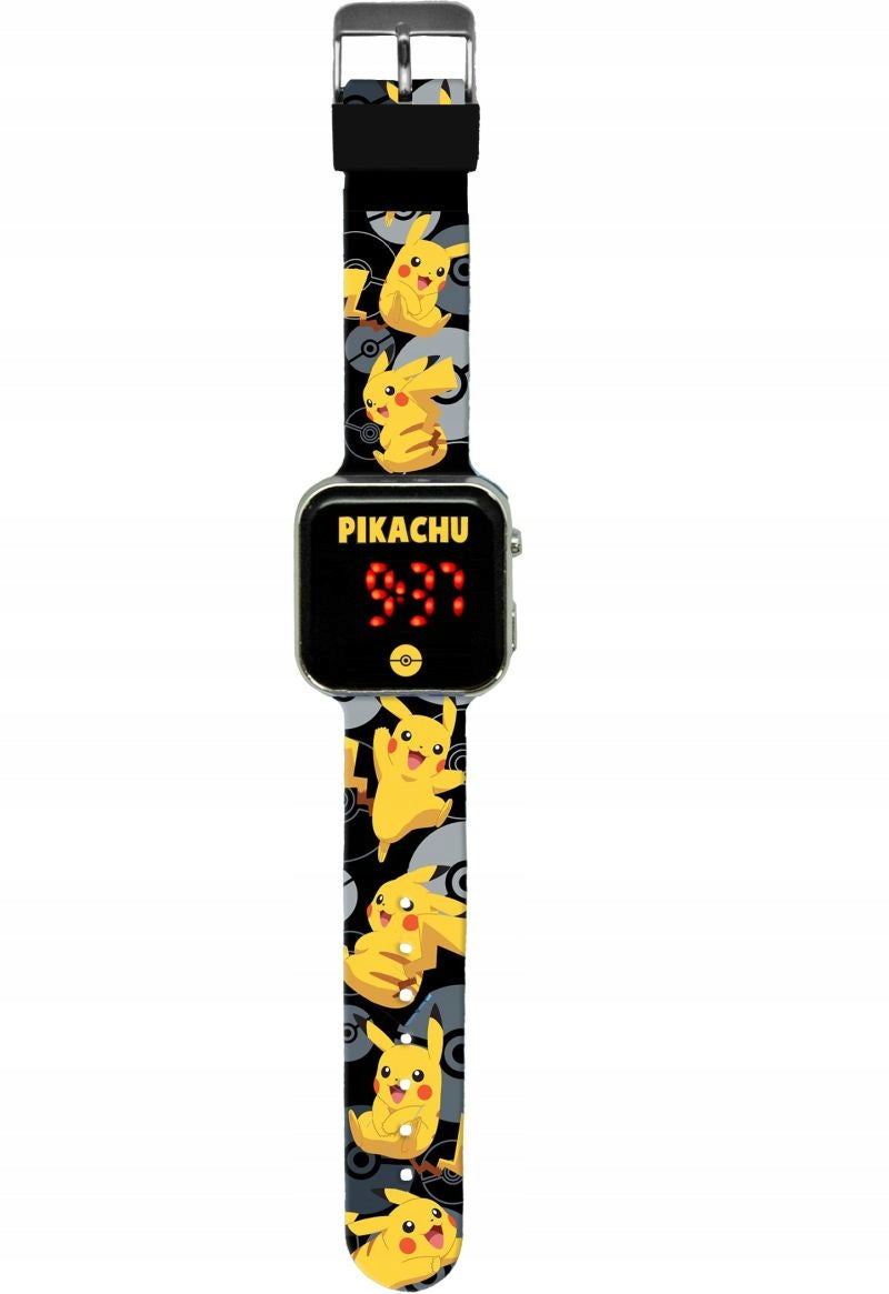 Digital Children's Hand LED Watch For Children / Pokemon Pikachu