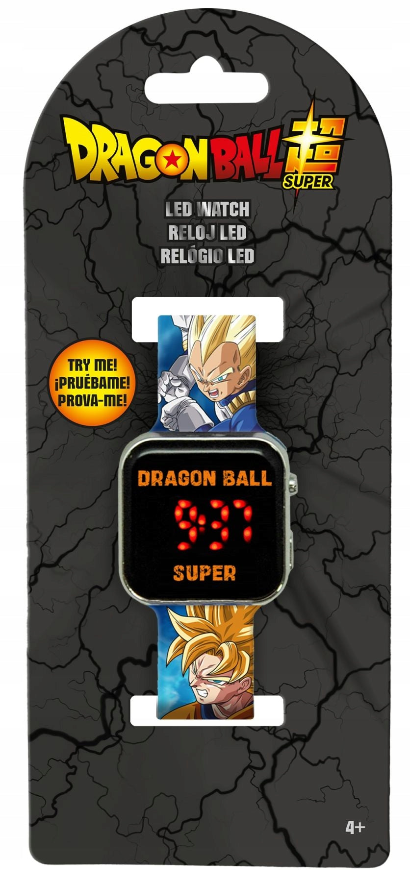 Digital Children's LED DIGITAL Watch for Kids Dragon Ball Packaging status original