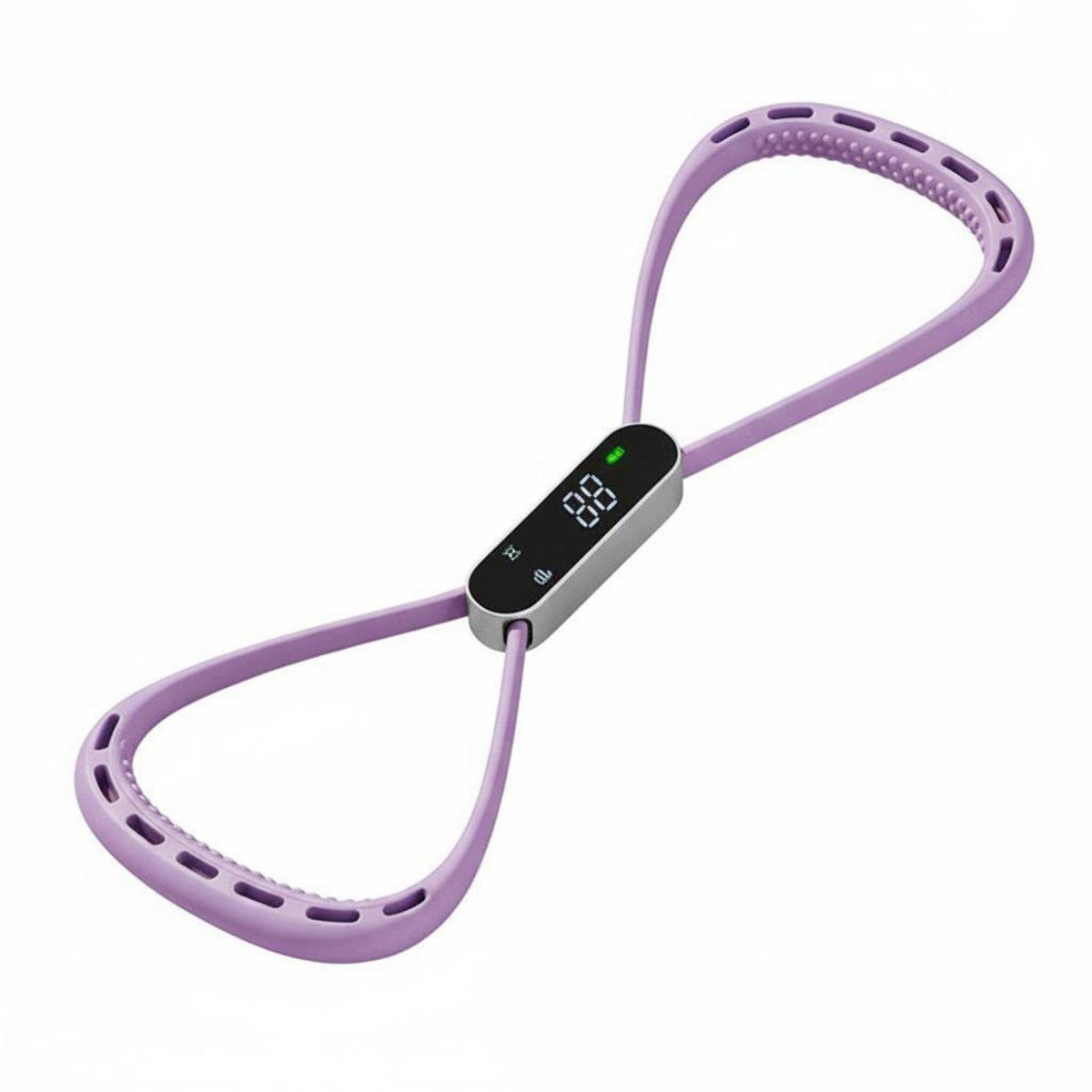 Digital Counting Pull Rope High Shoulder Opening Stretcher Purple